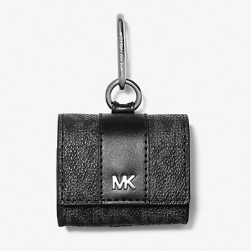 🆕️BNIB MICHAEL KORS HUDSON CASE FOR APPLE AIRPOD PRO IN BLACK